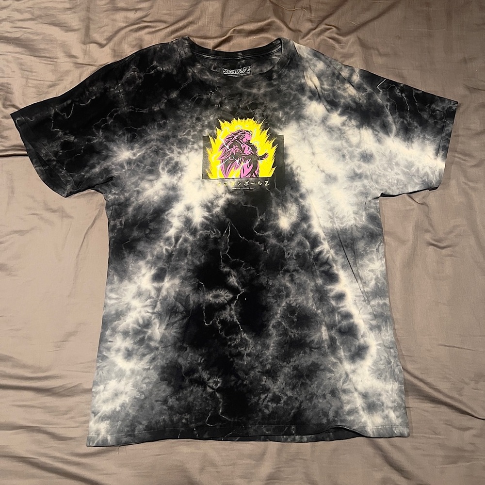 Primitive X Dragonball Z Acid Wash Tie Dye Tee